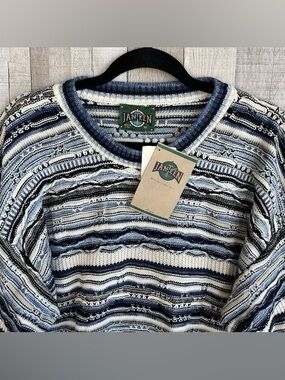 moving sale 💕 - NWT vintage janzen coogi sweater 100% cotton XL